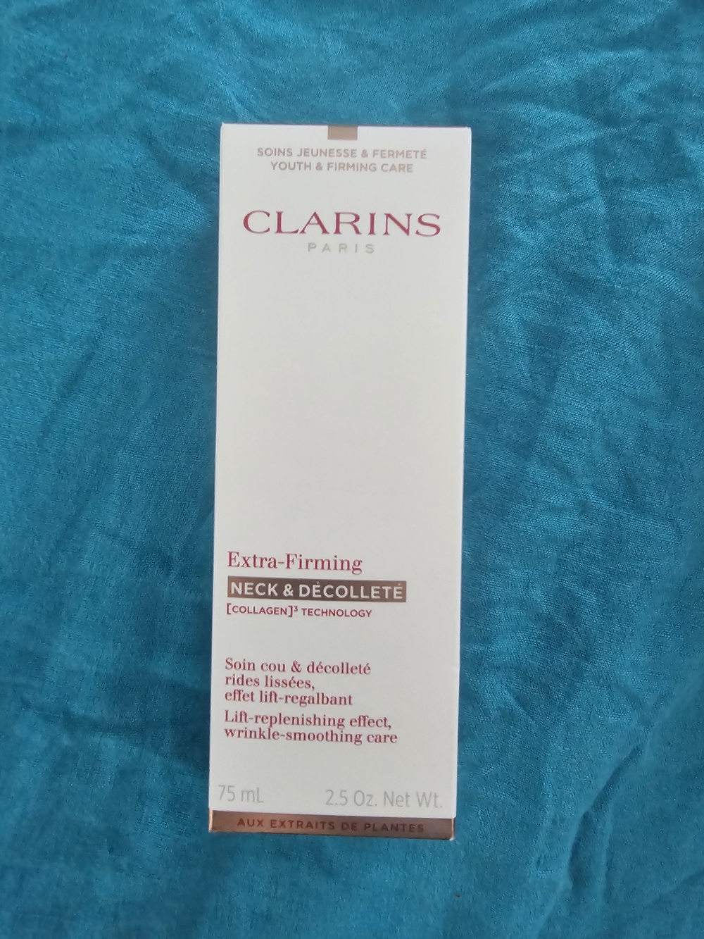 Clarins Extra Firming Neck And Décoletté Cream NIB 2.5oz/75ml